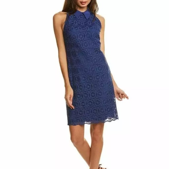 Trina Turk Cats Cradle Sleeveless Lace Dress NWT $298 - Picture 4 of 8